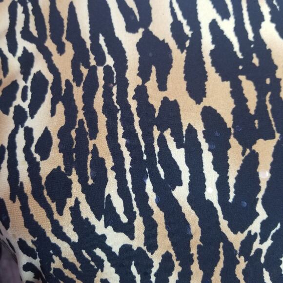 Cache Tiger Print Dress - Picture 2 of 6
